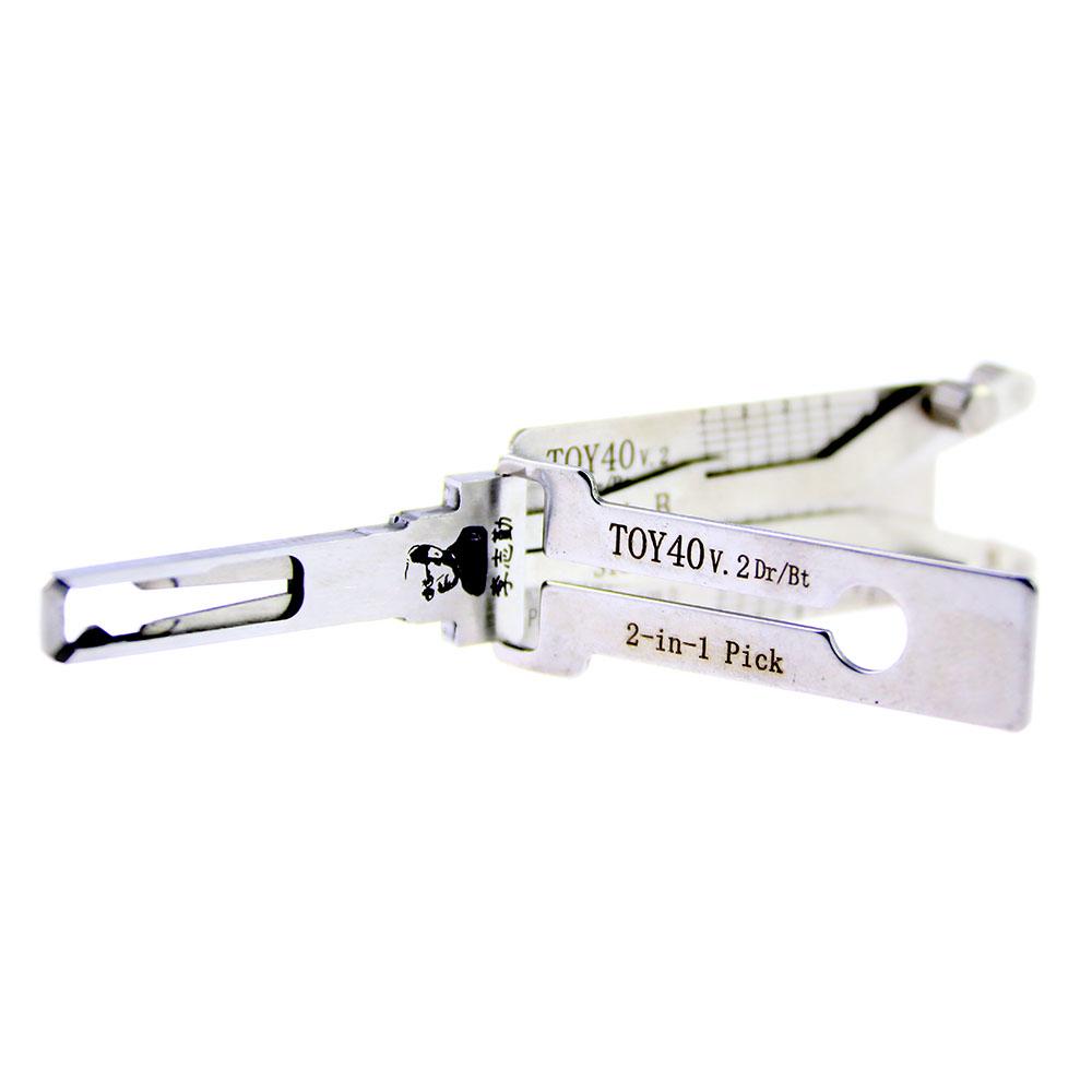 Mr. Li's Original Lishi TOY40 2in1 Decoder and Pick for Toyota/Lexus