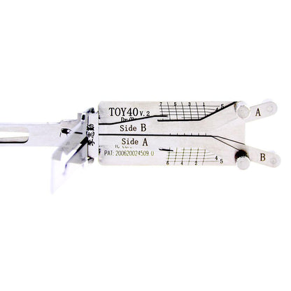 Mr. Li's Original Lishi TOY40 2in1 Decoder and Pick for Toyota/Lexus