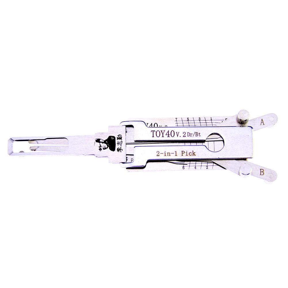 Mr. Li's Original Lishi TOY40 2in1 Decoder and Pick for Toyota/Lexus