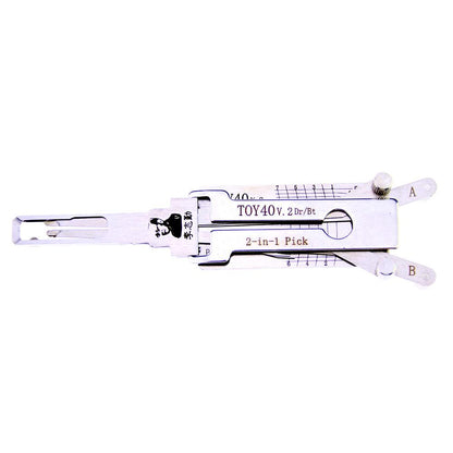 Mr. Li's Original Lishi TOY40 2in1 Decoder and Pick for Toyota/Lexus