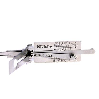 Mr. Li's Original Lishi TOY43AT (Ignition) 2in1 Decoder and Pick for Toyota