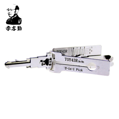 Mr. Li's Original Lishi TOY43R 2in1 Decoder and Pick for ISUZU