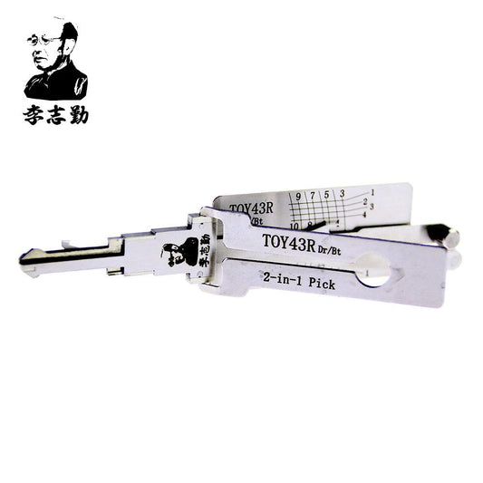 Mr. Li's Original Lishi TOY43R 2in1 Decoder and Pick for ISUZU