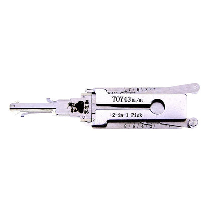 Mr. Li's Original Lishi TOY43 2in1 Decoder and Pick for Toyota