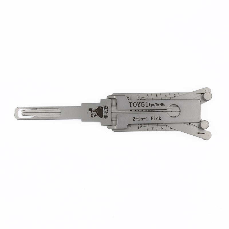 Mr. Li's Original Lishi TOY51 2in1 Decoder and Pick for TOYOTA