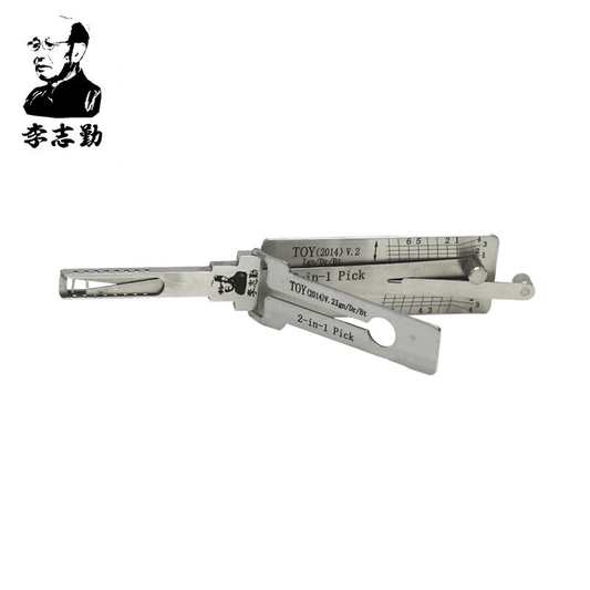 Mr. Li's Original Lishi TOY(2014) V.2 2in1 Decoder and Pick for Toyota