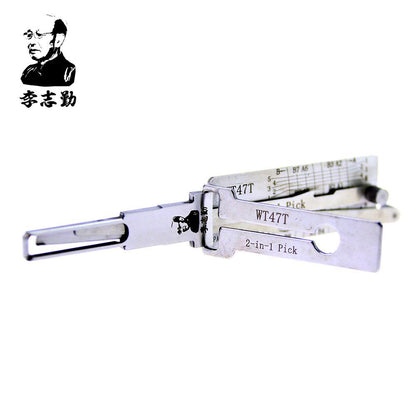 Mr. Li's Original Lishi WT47T 2in1 Decoder and Pick for SAAB