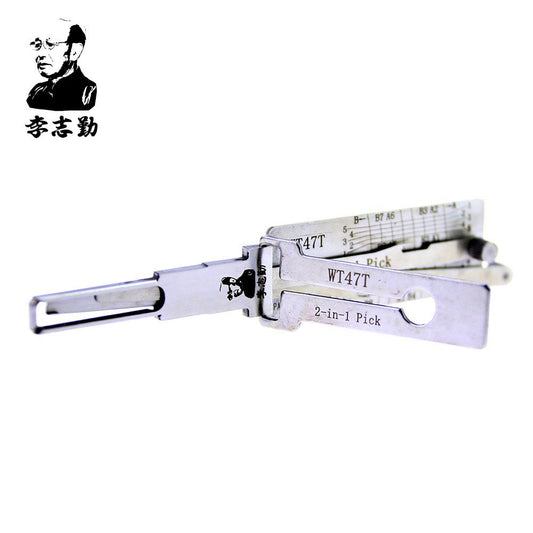 Mr. Li's Original Lishi WT47T 2in1 Decoder and Pick for SAAB