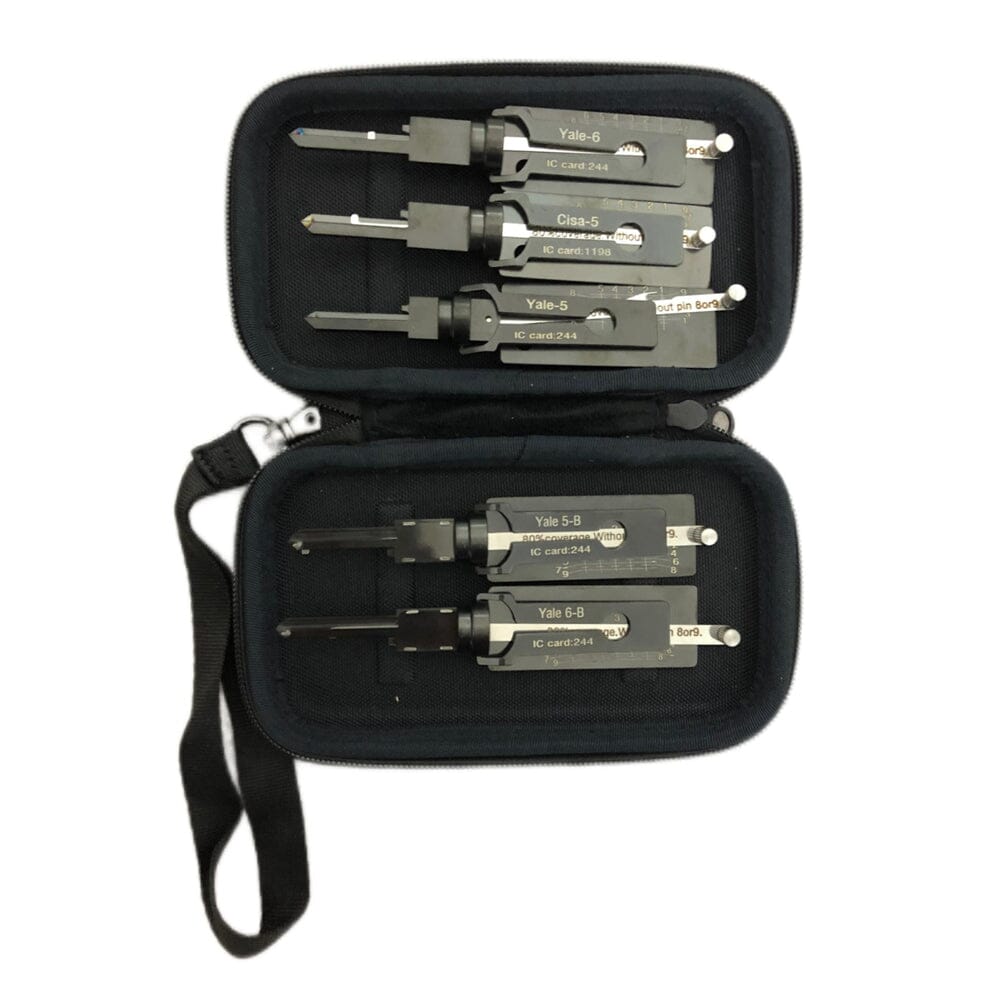 Lishi Style Yale Picks & CISA-5 - Bundle of 5