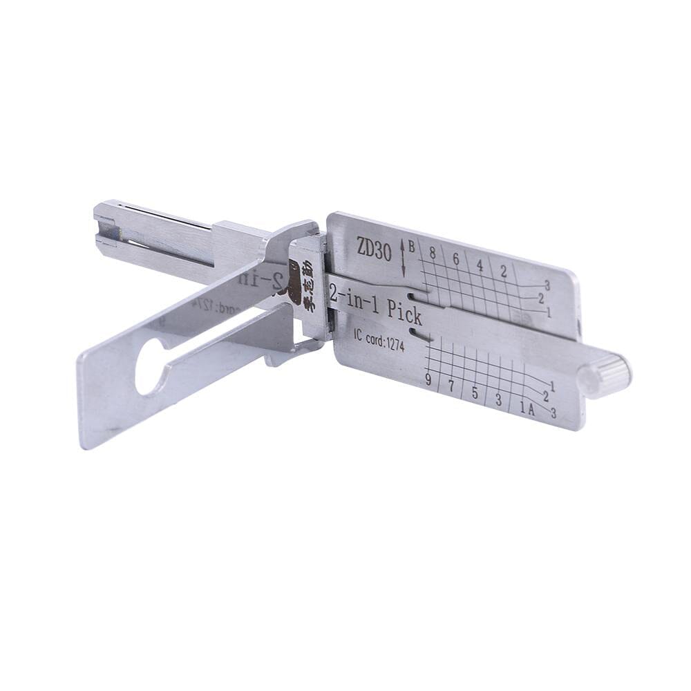 Mr. Li's Original Lishi ZD30 2in1 Decoder and Pick for Aprilia, KTM, Ducati & Moto Guzzi Motorbikes