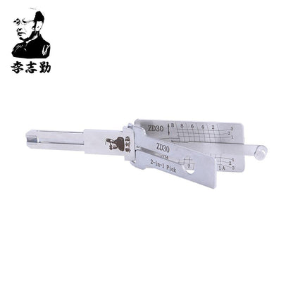 Mr. Li's Original Lishi ZD30 2in1 Decoder and Pick for Aprilia, KTM, Ducati & Moto Guzzi Motorbikes