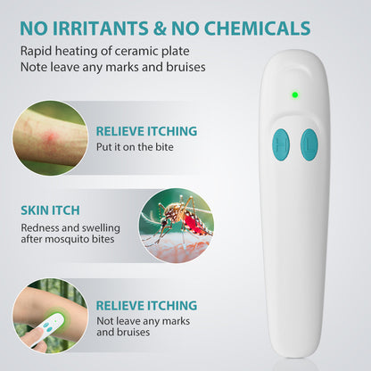 bug biteNew electric anti-itch device, a physical anti-itch tool to relieve the itch from mosquito bites
