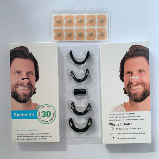 Breathing Refill Tabs  – Magnetic Nasal Strips for Sleeping – Snoring Solution – for Better Breathing, Sleep & Exercise, All-Night Comfort