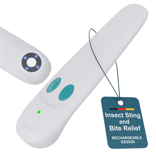 bug biteNew electric anti-itch device, a physical anti-itch tool to relieve the itch from mosquito bites