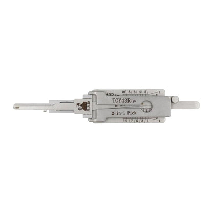 Mr. Li's Original Lishi TOY43R (Ignition) 2in1 Decoder and Pick for Subaru/GMC/Chevy