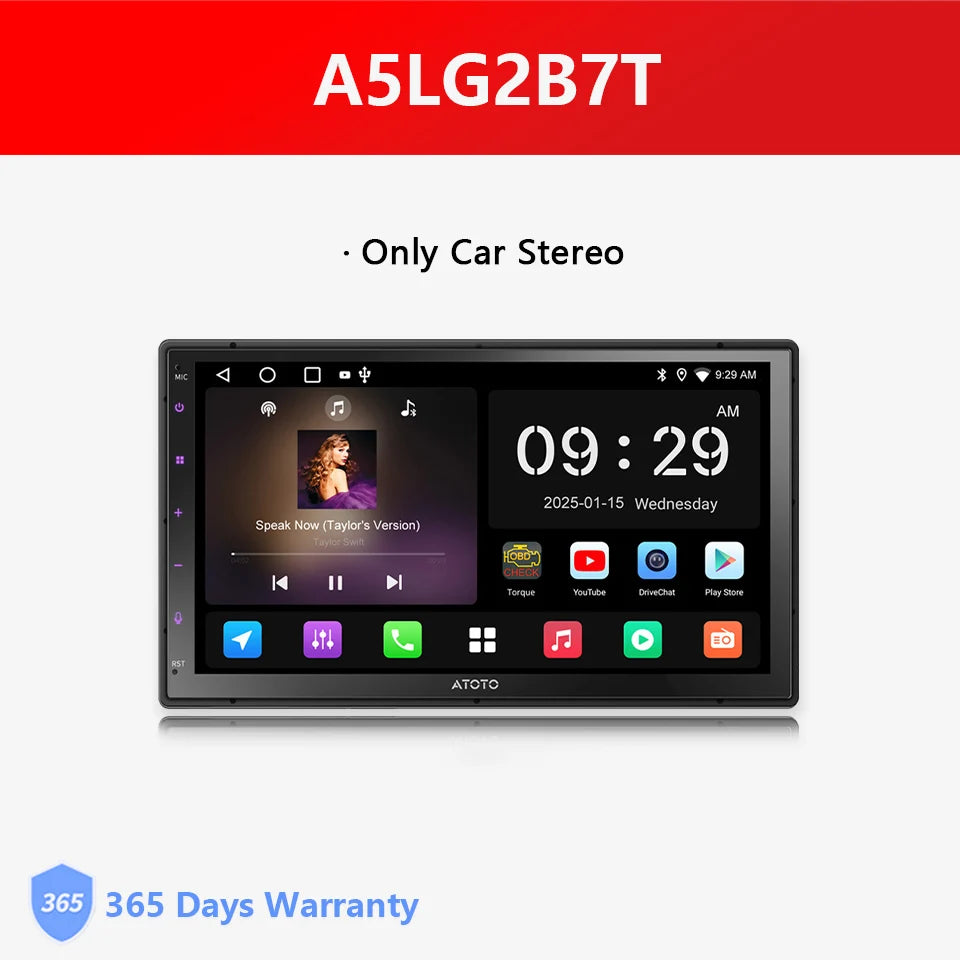 7 inch 2Din Android Car Multimedia Player Carplay Screen Android Auto Bluetooth Radio Double 2 Din Car Stereo A5 A5L Atotozone