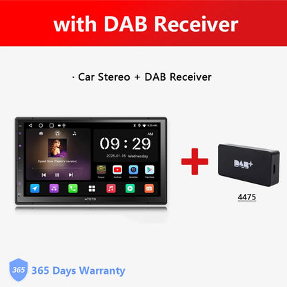 7 inch 2Din Android Car Multimedia Player Carplay Screen Android Auto Bluetooth Radio Double 2 Din Car Stereo A5 A5L Atotozone