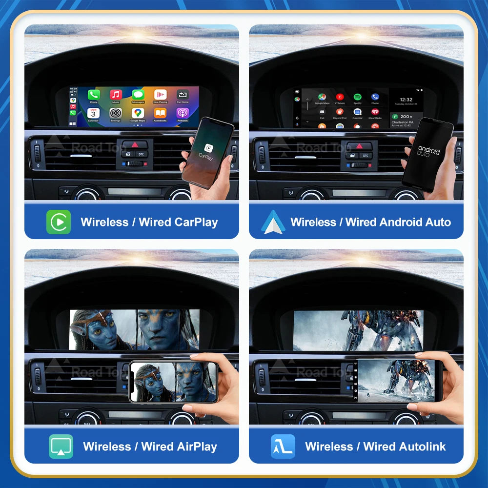 8.8inch Touch Linux Display Multimedia Player For BMW Car 3 Series E90 E91 E92 E93 2005-2011 CCC CIC GPS Carplay