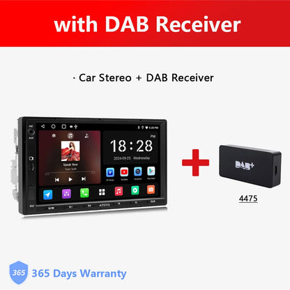 Android Double 2 Din Car Stereo 7 inch Automotive Multimedia Player Radio Auto Carplay Screen Navigation 2Din A5 A5L Atotozone