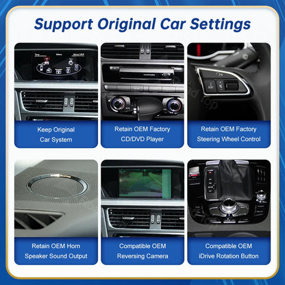 8.9 Inch 12.3'' Touch Display Multimedia Player Andriod Auto Link For Audi A4 S4 B8 2008-2016 GPS Carplay Screen Car Play