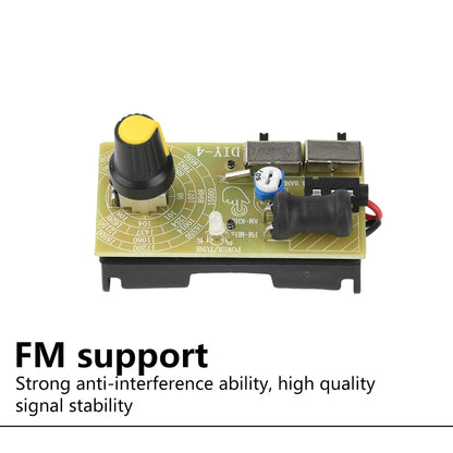 87–108MHz FM/MW/SW Multi Band Headphone Radio Medium Wave Short Wave Fm Radio Module DIY Finished Product Without Battery