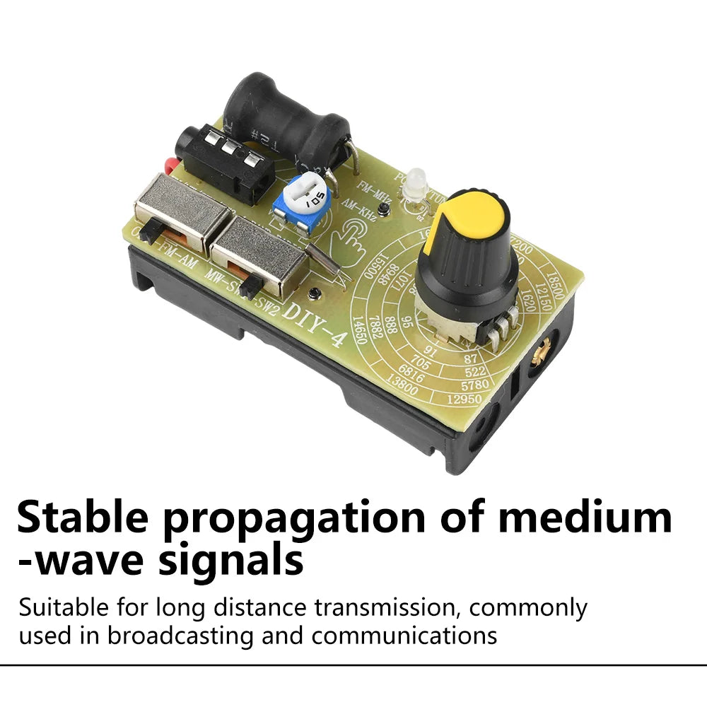87–108MHz FM/MW/SW Multi Band Headphone Radio Medium Wave Short Wave Fm Radio Module DIY Finished Product Without Battery