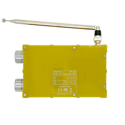 DP-666 TEF6686 Radio High Sensitivity Full Band FM AM LW MW SW Shortwave ESP32 RDS 2.8 inch IPS LCD DEEPELEC