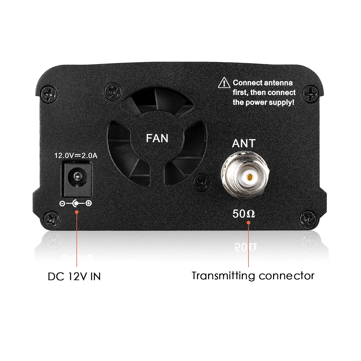 Nobsound 1W/7W Wireless FM Transmitter Broadcast Radio Station Audio-Sender for Church