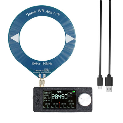 New SI4732 0.5-108mhz Pocket Mini Radio LSB USB AM FM All Band Radio Receiver with Antenna FM/AM Radio HF SW MW VHF Radio
