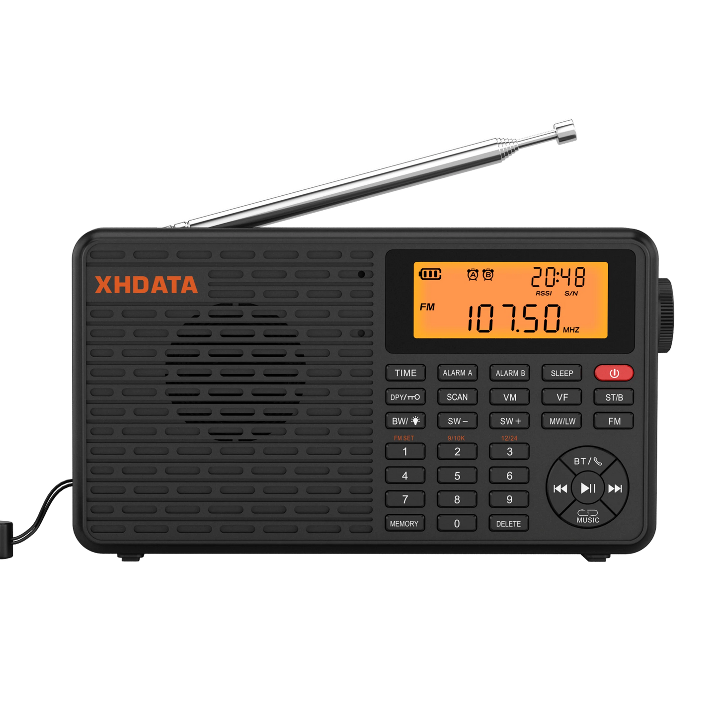 Tecsun PL380/XHDATA D109  DSP professional Radio FM/LW/SW/MW Digital Portable Full Band Stereo Good Sound Quality Receiver