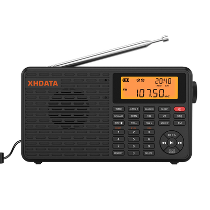 Tecsun PL380/XHDATA D109  DSP professional Radio FM/LW/SW/MW Digital Portable Full Band Stereo Good Sound Quality Receiver