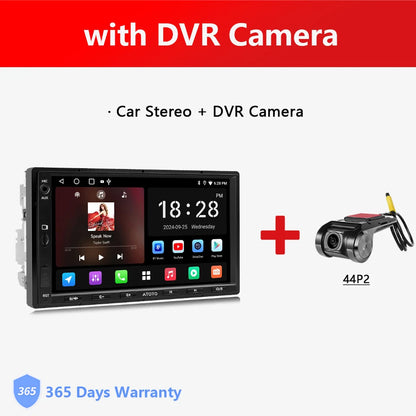 Android Double 2 Din Car Stereo 7 inch Automotive Multimedia Player Radio Auto Carplay Screen Navigation 2Din A5 A5L Atotozone
