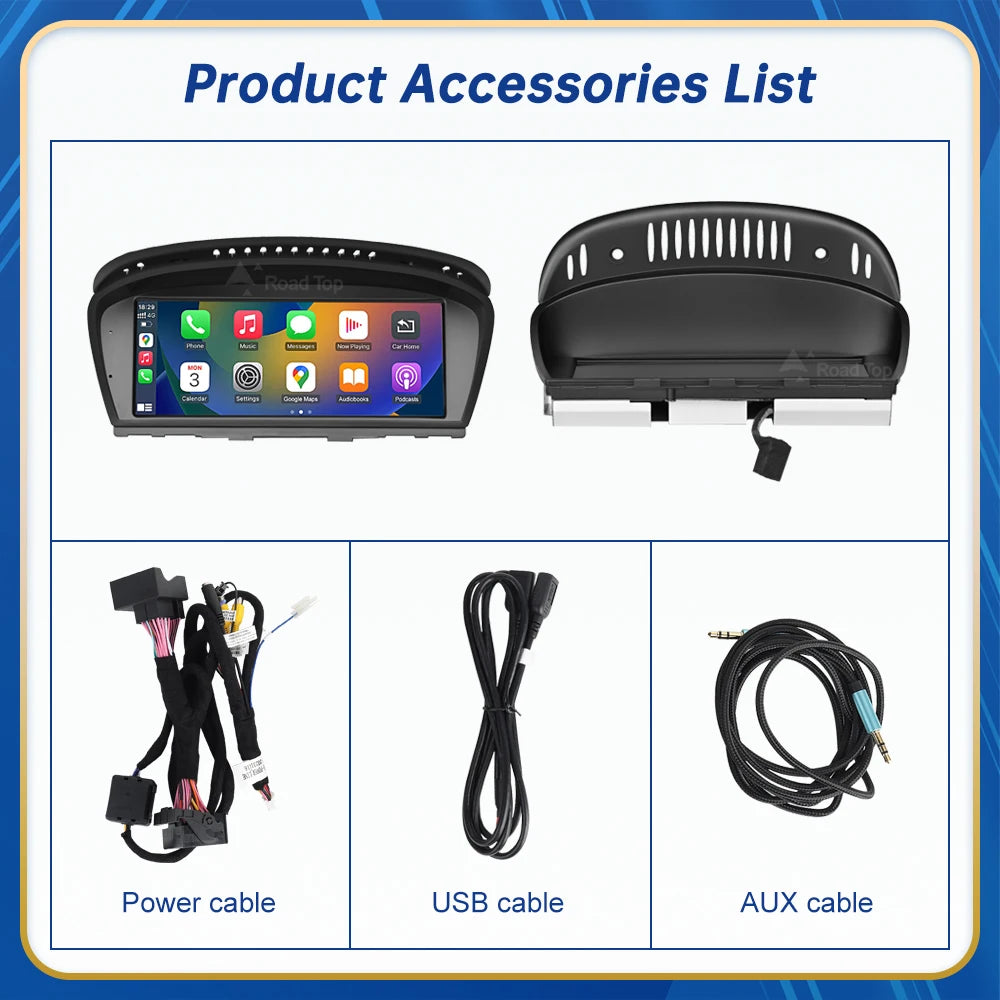 8.8inch Touch Linux Display Multimedia Player For BMW Car 3 Series E90 E91 E92 E93 2005-2011 CCC CIC GPS Carplay
