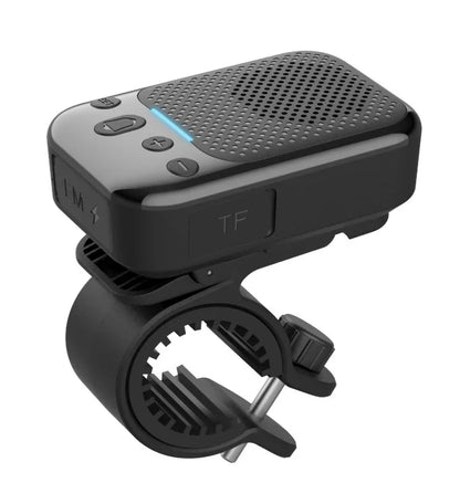 Bike Bluetooth Speakers Portable Mini FM Radio TF Card Dual Pairing Wireless Collar-clip Speaker for Cycling Hiking Camping