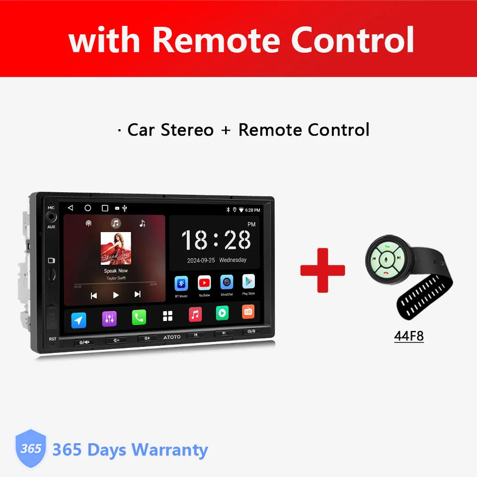 Android Double 2 Din Car Stereo 7 inch Automotive Multimedia Player Radio Auto Carplay Screen Navigation 2Din A5 A5L Atotozone