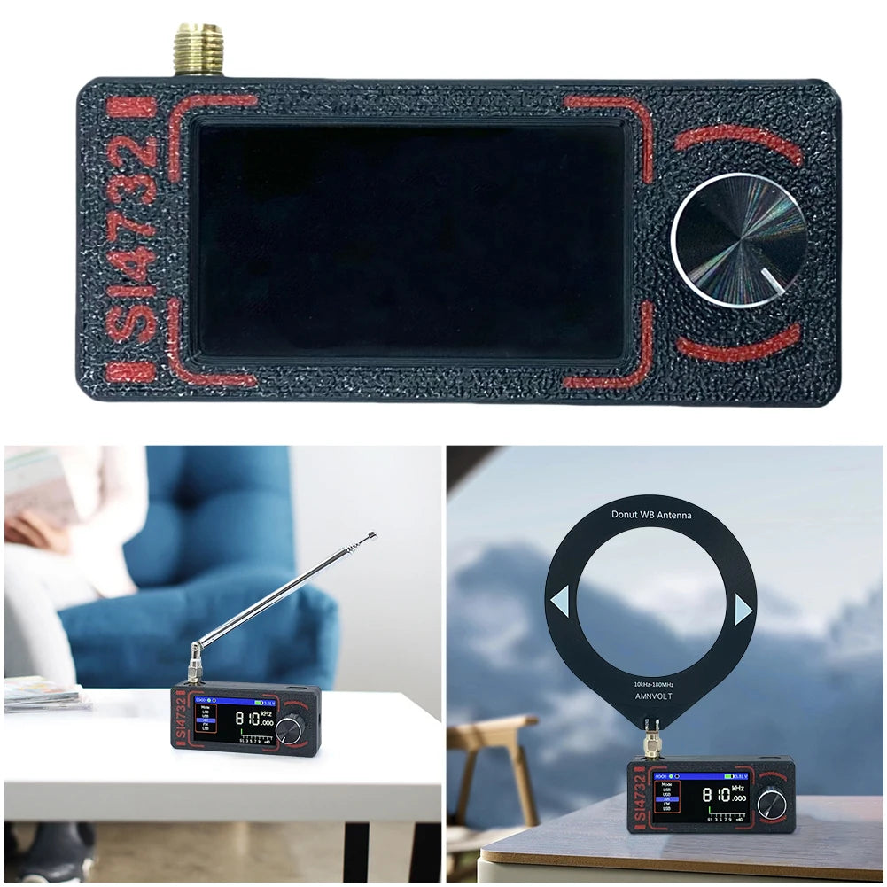 Mini SI4732 DSP Radio Full Band Mini Receiver with Antenna LSB USB AM FM Radio Pocket Radio Gifts for Seniors Elderly