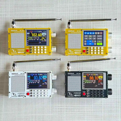 DP-666 TEF6686 Radio High Sensitivity Full Band FM AM LW MW SW Shortwave ESP32 RDS 2.8 inch IPS LCD DEEPELEC