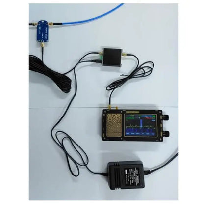 HFDY 50K-500MHz Wideband Active Small Magnetic Loop Antenna LZ1AQ Amplifier HF AM FM VHF UHF SDR Receiver Radio Tescun Malahitea