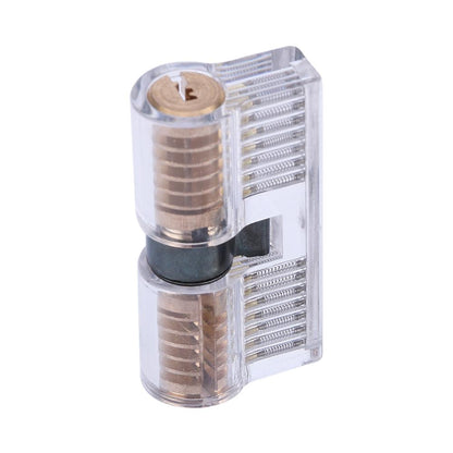 Clear 7 Pin Dimple Practice Cylinder Lock