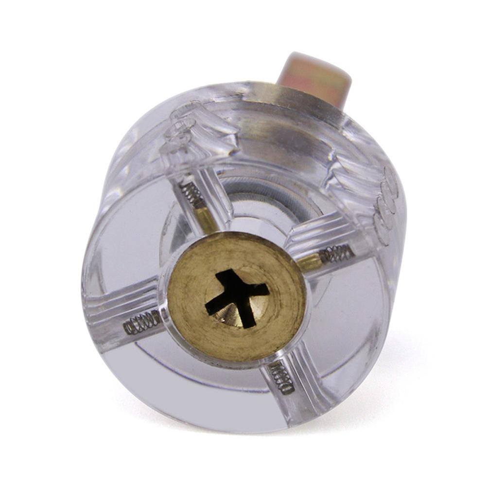 Clear Cruciform (Cross) Practice Lock