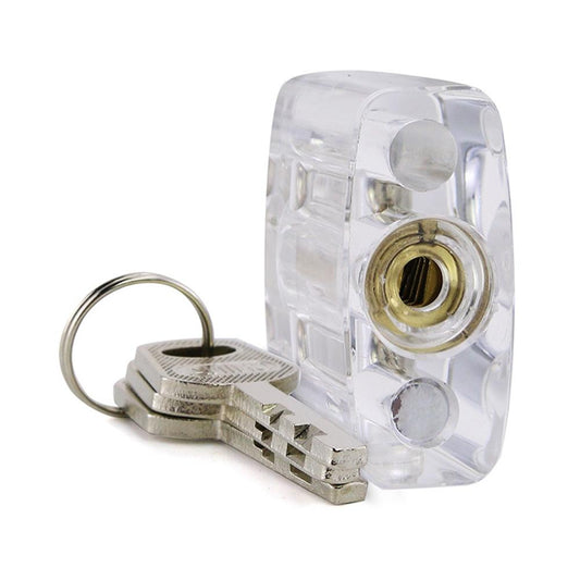 Clear Disc Detainer Practice Lock