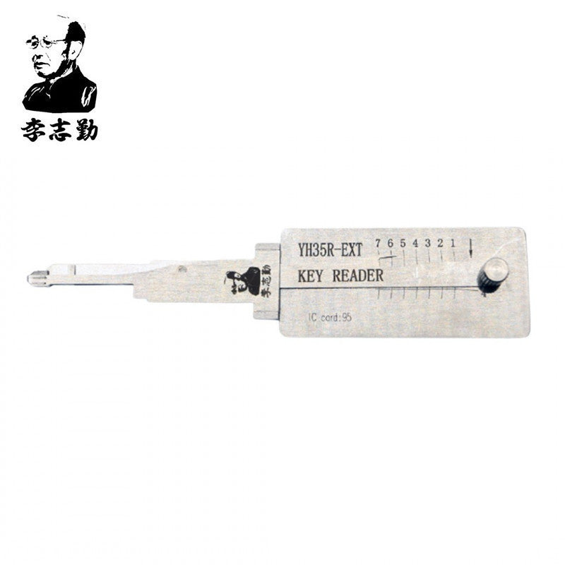 Mr. Li's Original Lishi YH35R-EXT Extended Length Direct Key Reader/Decoder with Magnetic Gate
