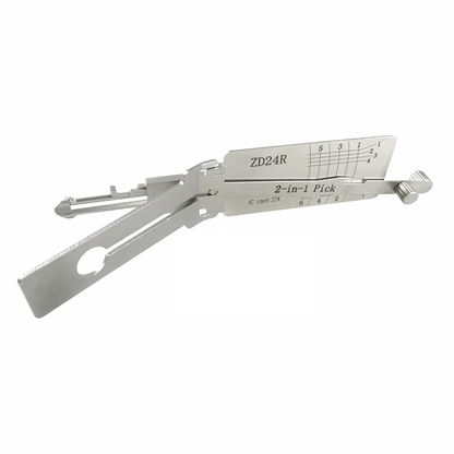 Mr. Li's Original Lishi ZD24R 2-in-1 Pick & Decoder for Triumph/Zadi/Yamaha Motorbikes