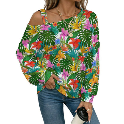 Off-the-shoulder Sweaterwomens-off-shoulder-knit-sweater