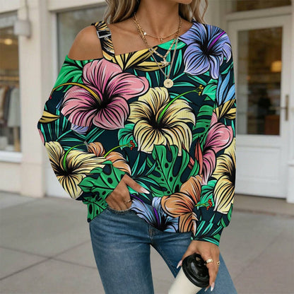 Off-the-shoulder Sweaterwomens-off-shoulder-knit-sweater
