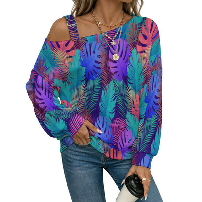 Off-the-shoulder Sweaterwomens-off-shoulder-knit-sweater