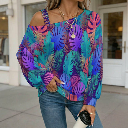 Off-the-shoulder Sweaterwomens-off-shoulder-knit-sweater