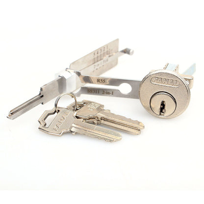 Lishi Style R55 2-in-1 Decoder and Pick for Fanal Locks