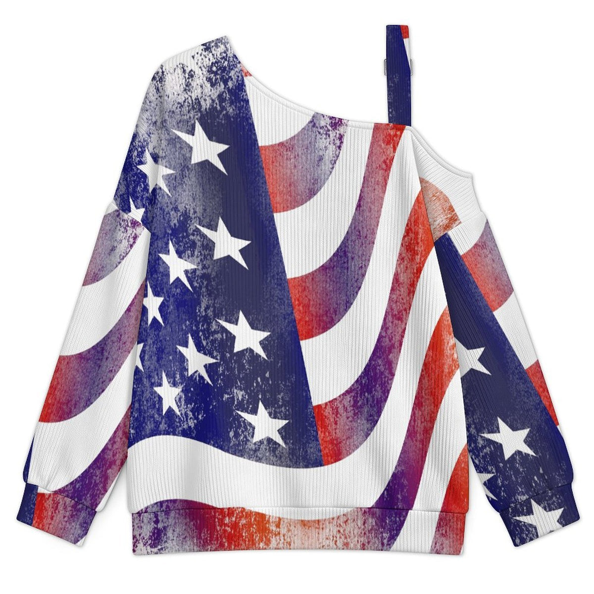 Women’s Off-Shoulder Knit Sweater National Flag, History, War