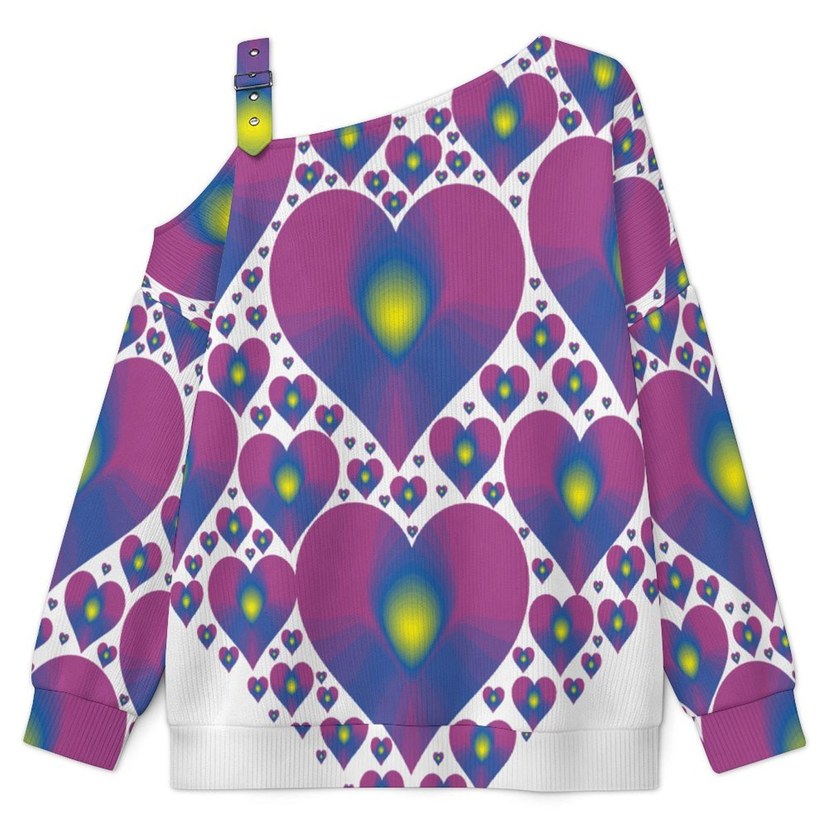 Off-the-shoulder SweaterPurple Heart Women’s Off-Shoulder Knit Sweater